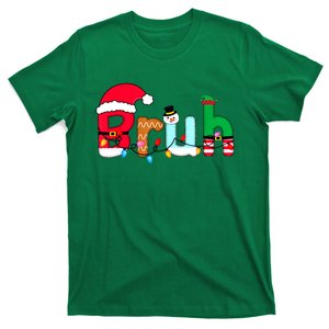 Bruh Christmas For Teen Boy Funny Christmas Bruh Gift T-Shirt