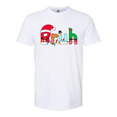 Bruh Christmas For Teen Boy Funny Christmas Bruh Gift Softstyle CVC T-Shirt