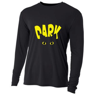 Black Cat Funny Black Cat Cooling Performance Long Sleeve Crew