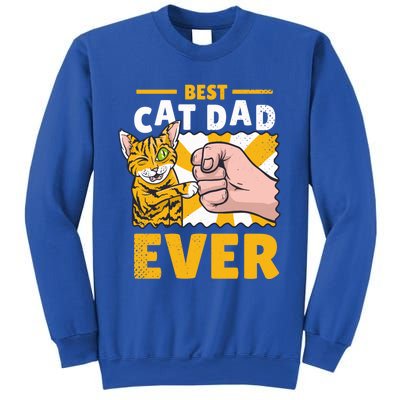 Best Cat Father In The World Gift Sweatshirt