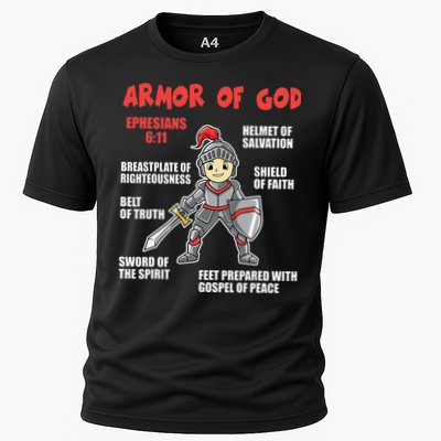 Bible Chapters For Put On The Full Armor Of God Performance Shirt