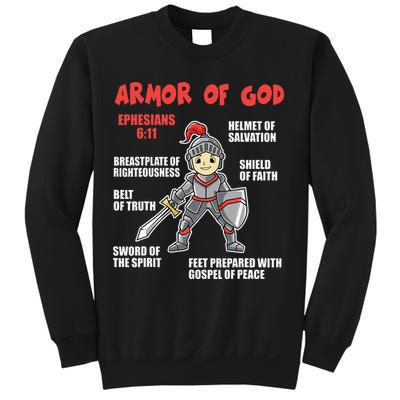 Bible Chapters For Put On The Full Armor Of God Sweatshirt