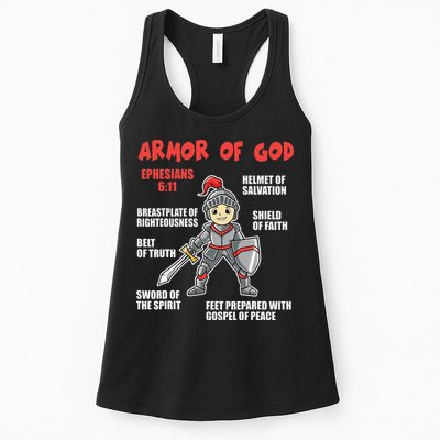 Bible Chapters For Put On The Full Armor Of God Womens Tank Top