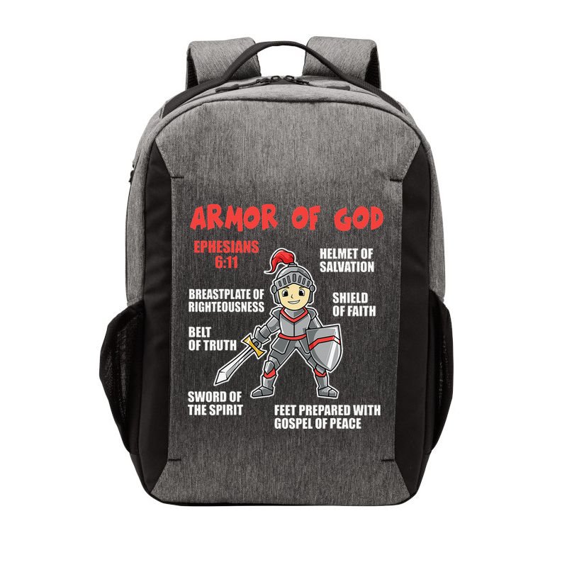 Bible Chapters For Put On The Full Armor Of God Vector Backpack