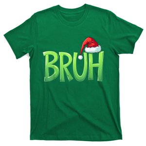 Bruh Christmas Funny Christmas Humor Meme T-Shirt