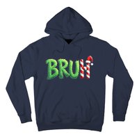 Bruh Christmas Funny Christmas Humor Meme Hoodie