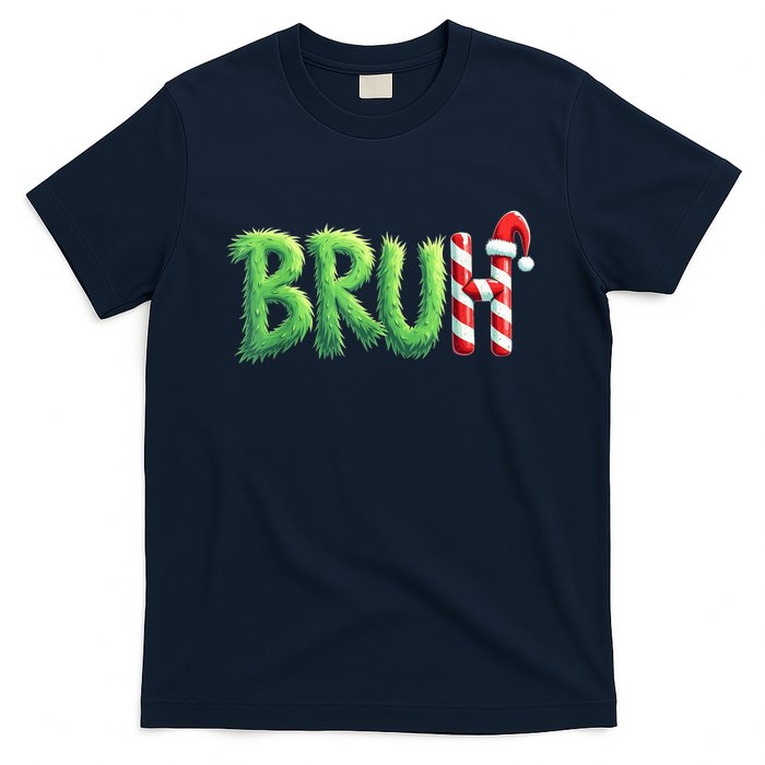 Bruh Christmas Funny Christmas Humor Meme T-Shirt