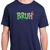 Bruh Christmas Funny Christmas Humor Meme Adult ChromaSoft Performance T-Shirt