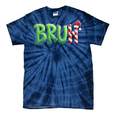 Bruh Christmas Funny Christmas Humor Meme Tie-Dye T-Shirt