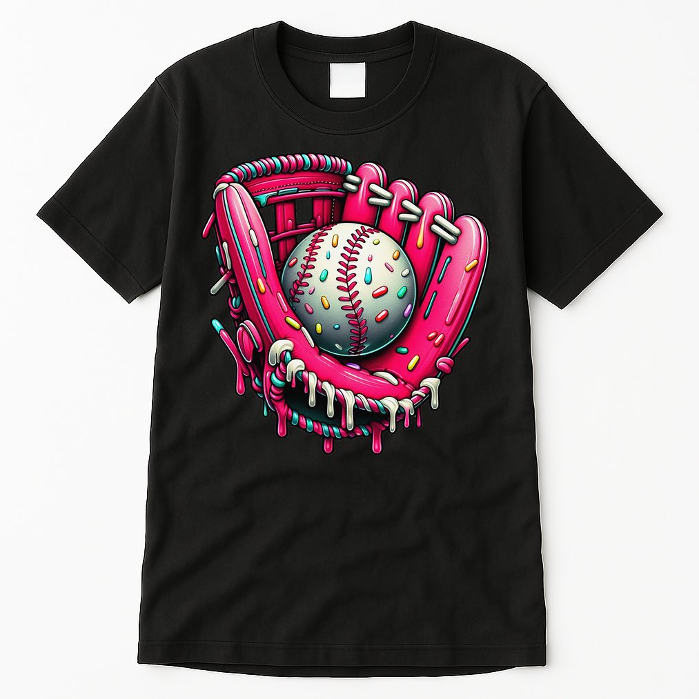 Baseball Cute For Ice Cream Cute Baseball 4 Gift Tall T-Shirt