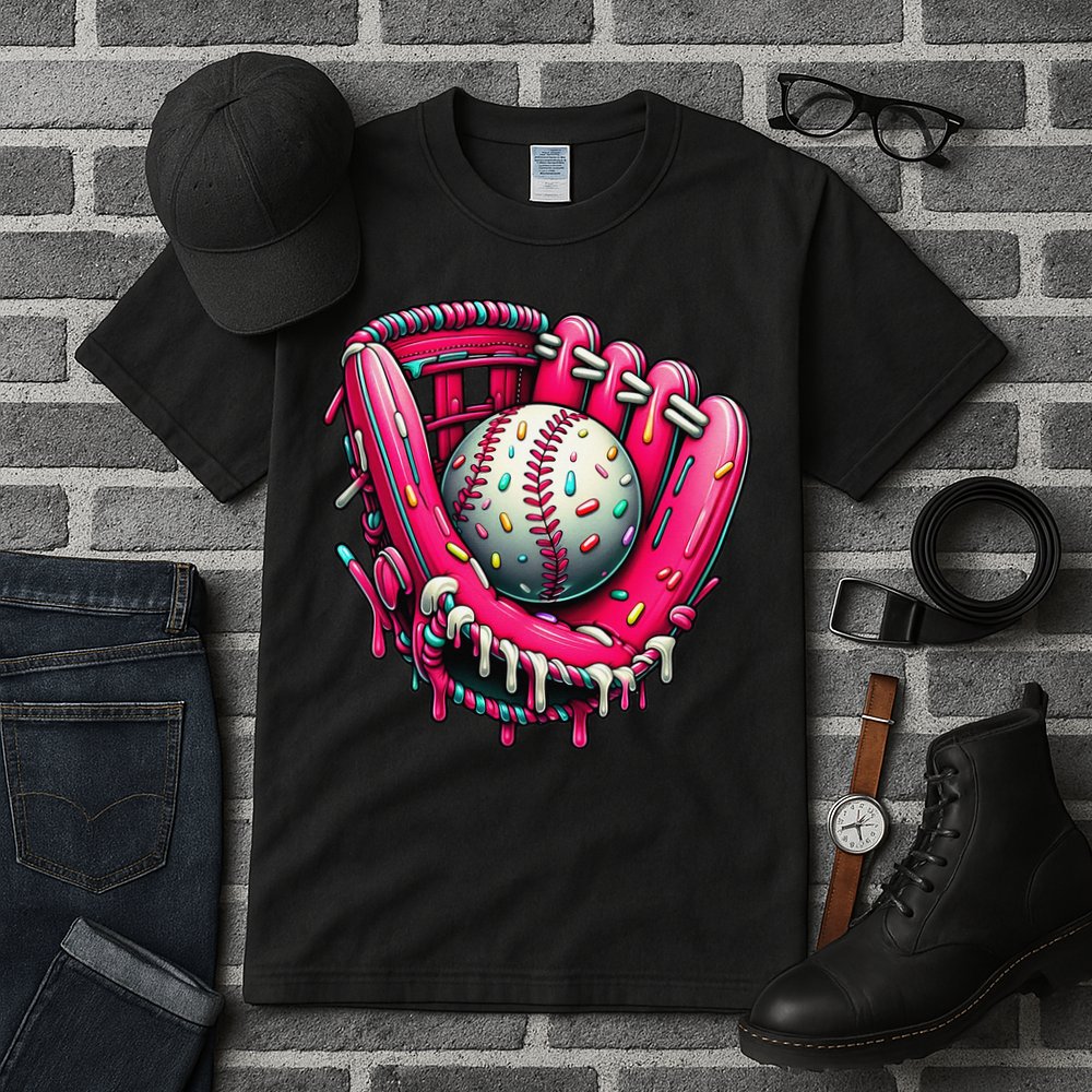 Baseball Cute For Ice Cream Cute Baseball 4 Gift Tall T-Shirt