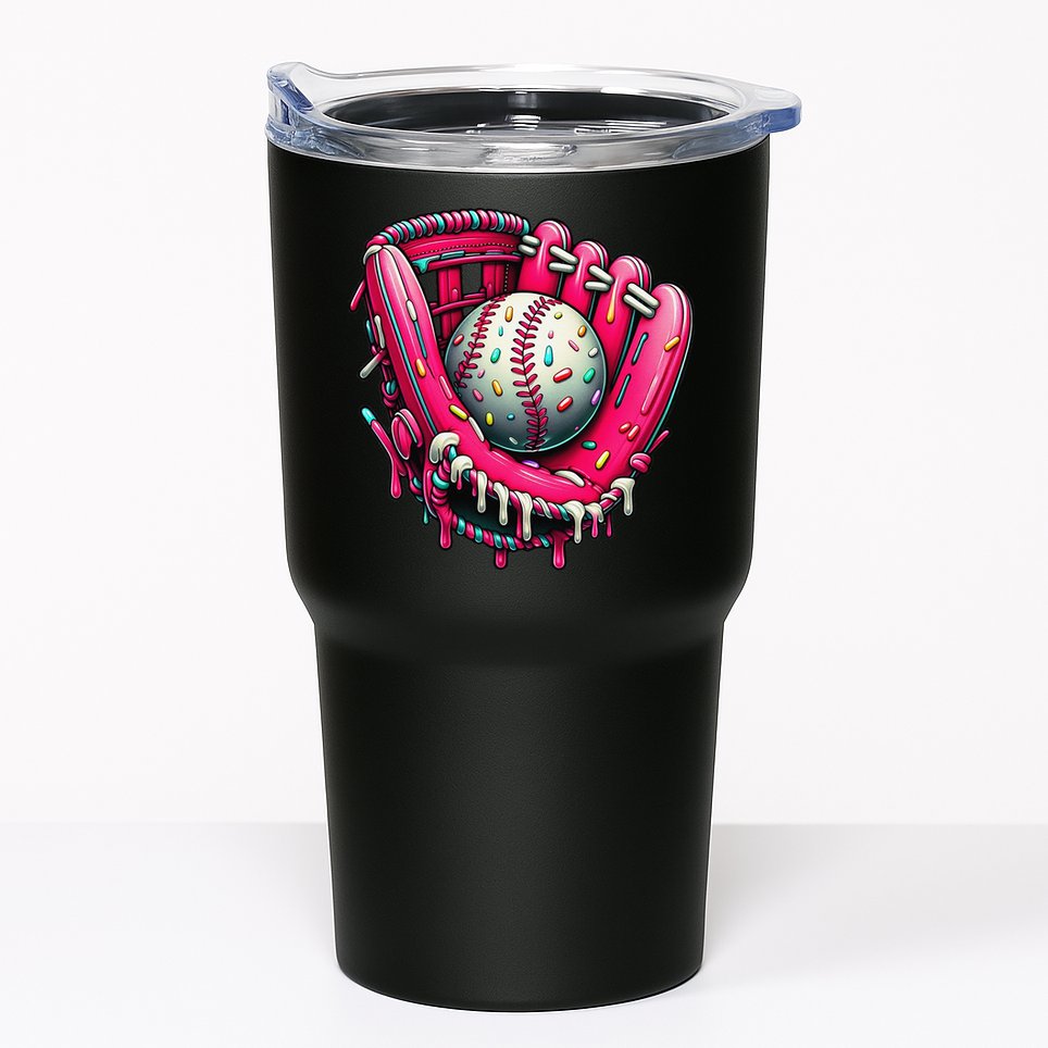 Baseball Cute For Ice Cream Cute Baseball 4 Gift Tumbler