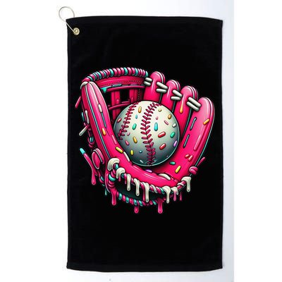 Baseball Cute For Ice Cream Cute Baseball 4 Gift Golf Towel