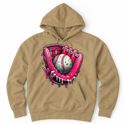 Baseball Cute For Ice Cream Cute Baseball 4 Gift Hoodie