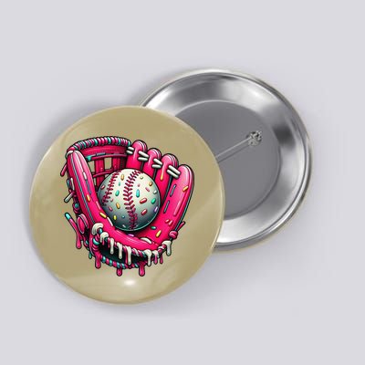 Baseball Cute For Ice Cream Cute Baseball 4 Gift Button
