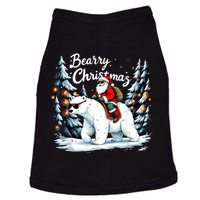 Bearry Christmas Funny Santa Polar Bear Ride Christmas Xmas Doggie Tank