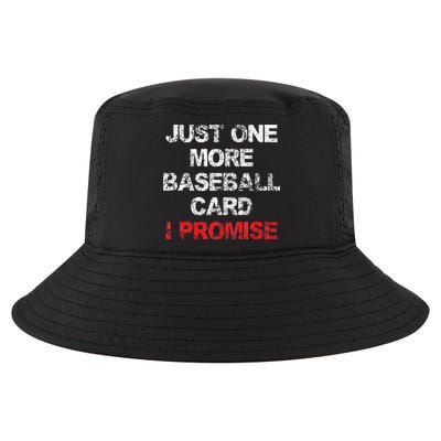 Baseball Card Funny Collector Fun Saying Vintage Cool Comfort Performance Bucket Hat
