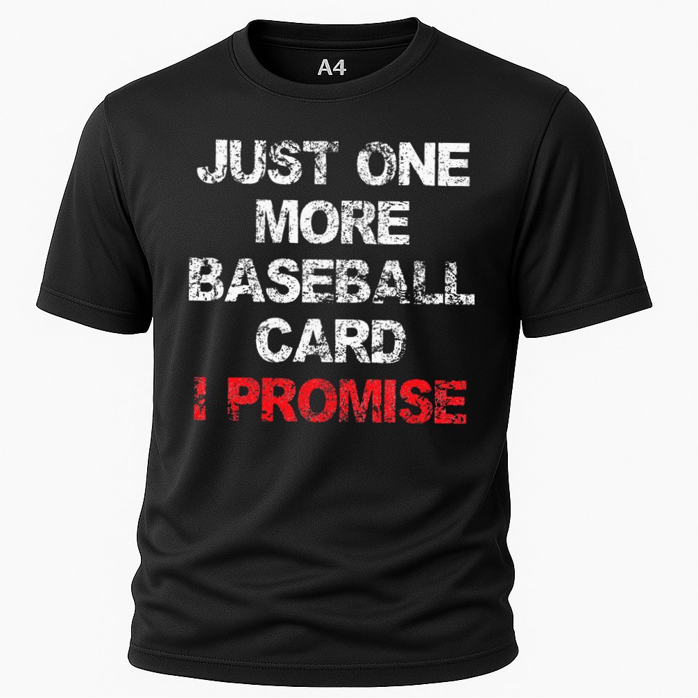 Baseball Card Funny Collector Fun Saying Vintage Cooling Performance Crew T-Shirt