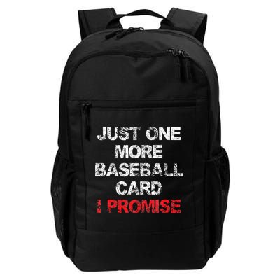 Baseball Card Funny Collector Fun Saying Vintage Backpack