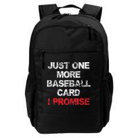 Baseball Card Funny Collector Fun Saying Vintage Backpack