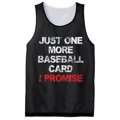 Baseball Card Funny Collector Fun Saying Vintage Mesh Reversible Basketball Jersey Tank