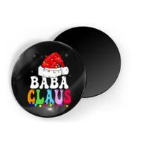 Baba Claus Funny Xmas Family Matching Baba Grandma Christmas Magnet