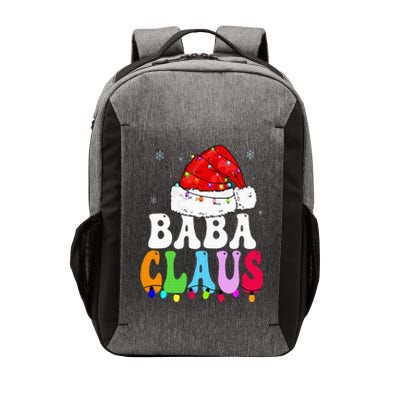 Baba Claus Funny Xmas Family Matching Baba Grandma Christmas Vector Backpack