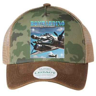 Bombardiro Crocodillo Funny Italian Brainrot Meme Humor Gen Legacy Tie Dye Trucker Hat