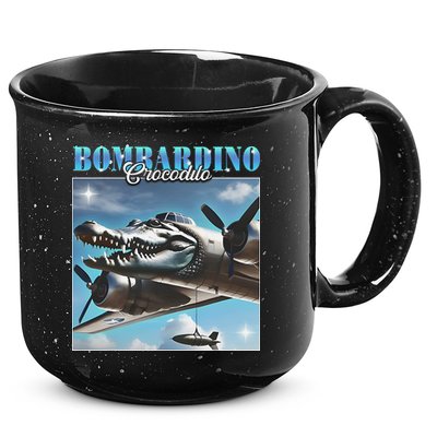 Bombardiro Crocodillo Funny Italian Brainrot Meme Humor Gen 15oz Campfire Ceramic Mug