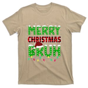 Bruh Christmas Funny Christmas Humor Meme T-Shirt