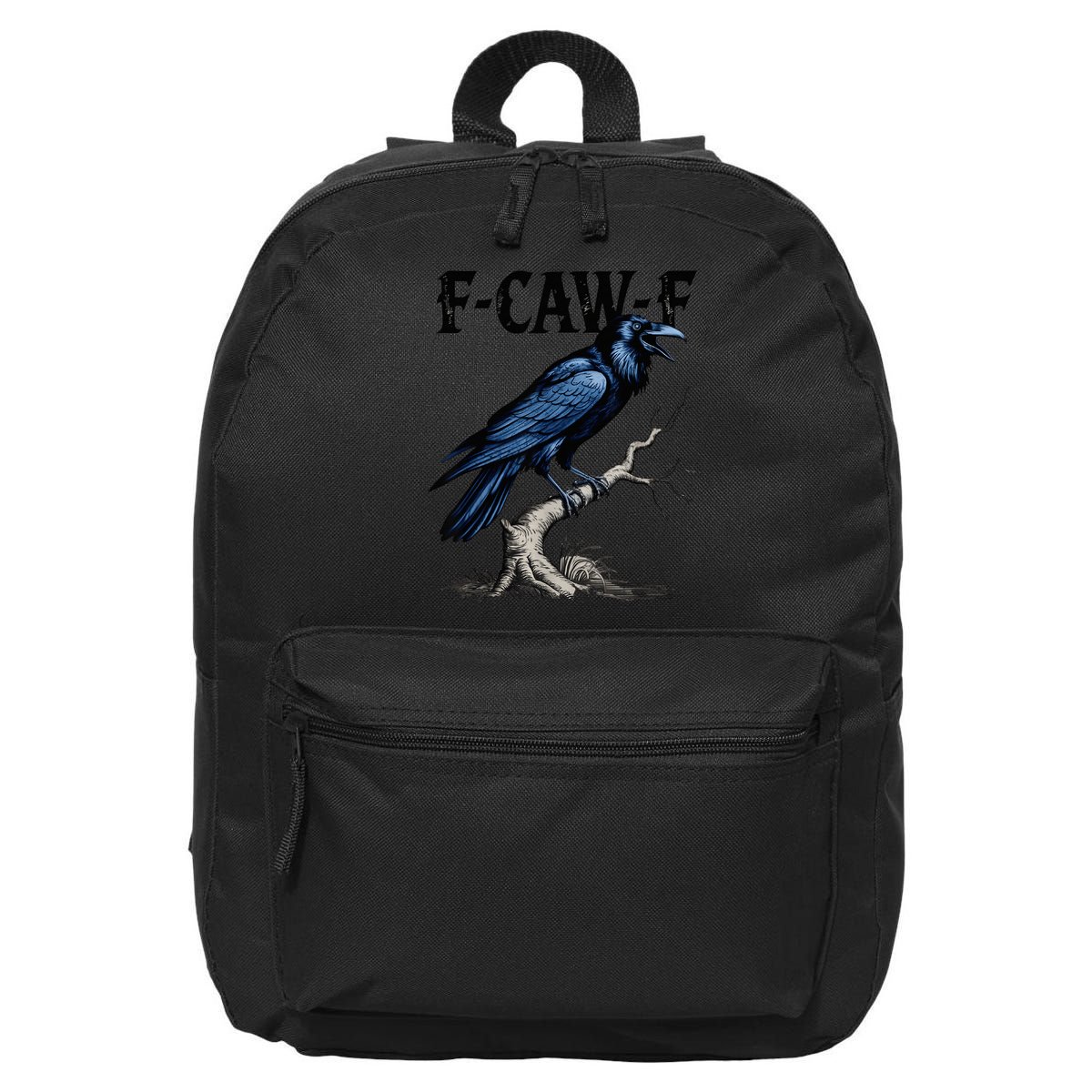 Black Crow F-Caw-F Black Bird  16 in Basic Backpack