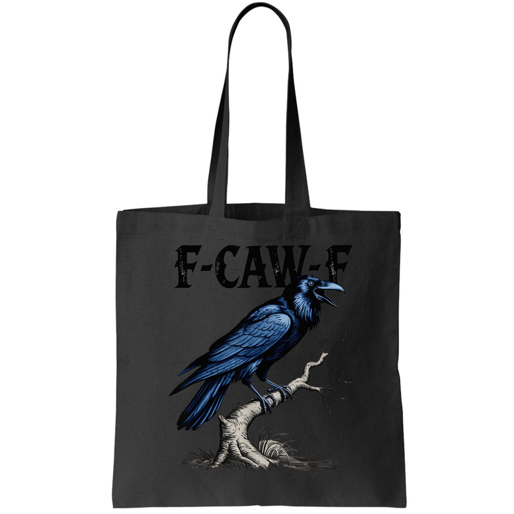 Black Crow F-Caw-F Black Bird  Bag