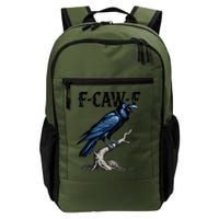 Black Crow F-Caw-F Black Bird  Backpack