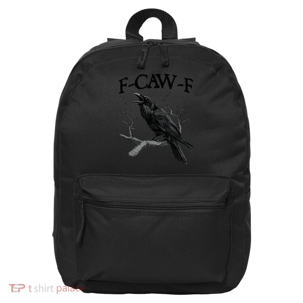 Black Crow F-Caw-F Black Bird 16 in Basic Backpack