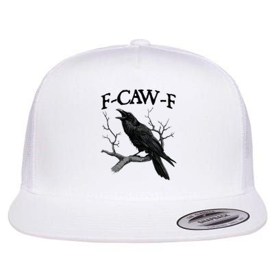 Black Crow F-Caw-F Black Bird Flatbill Hat