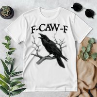 Black Crow F-Caw-F Black Bird Premium T-Shirt