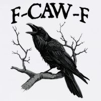 Black Crow F-Caw-F Black Bird Premium T-Shirt
