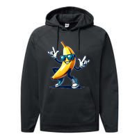 Banana Costume Funny Banana Performance Fleece Hoodie