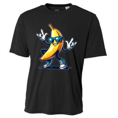 Banana Costume Funny Banana Cooling Performance Crew T-Shirt