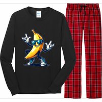 Banana Costume Funny Banana Long Sleeve Pajama Set