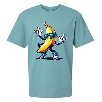 Banana Costume Funny Banana Sueded Cloud Jersey T-Shirt