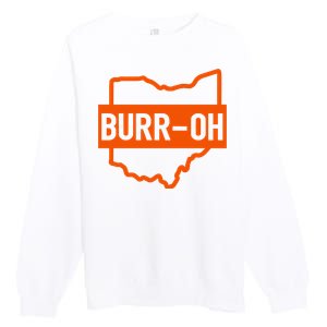 BurrOh, Cincinnati Football Premium Crewneck Sweatshirt