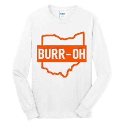 BurrOh, Cincinnati Football Tall Long Sleeve T-Shirt