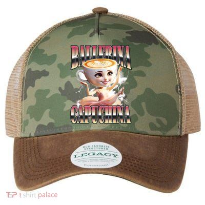 Ballerina Capuchina Funny Italian Brainrot Meme Humor Gen Z  Legacy Tie Dye Trucker Hat
