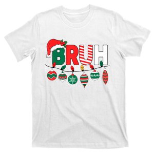 Bruh Christmas Funny Family Christmas T-Shirt