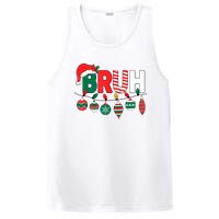 Bruh Christmas Funny Family Christmas PosiCharge Competitor Tank