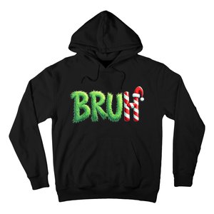 Bruh Christmas Funny Christmas Humor Meme Hoodie