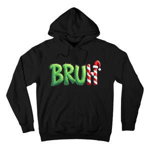 Bruh Christmas Funny Christmas Humor Meme Tall Hoodie