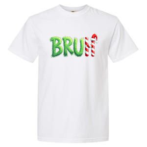 Bruh Christmas Funny Christmas Humor Meme Garment-Dyed Heavyweight T-Shirt