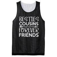 Besties Cousins Forever Friends Matching Cousin Bff Mesh Reversible Basketball Jersey Tank